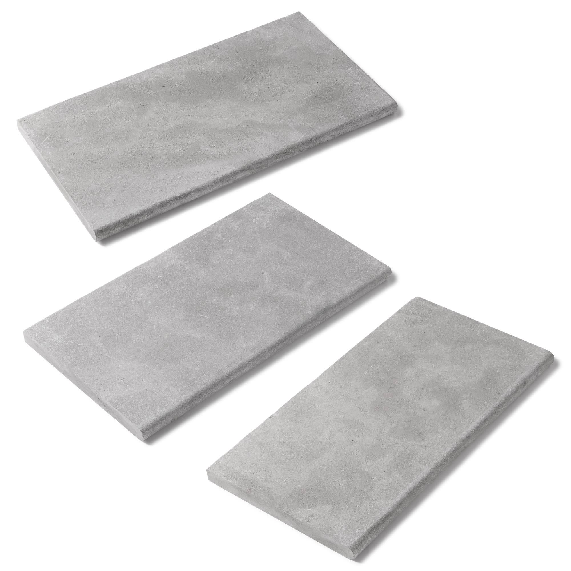 Bordure de jardin Pierre de l'Atlas Gris 61x33x3 cm (à l'unité) - RO'MA NATURE - Image 4