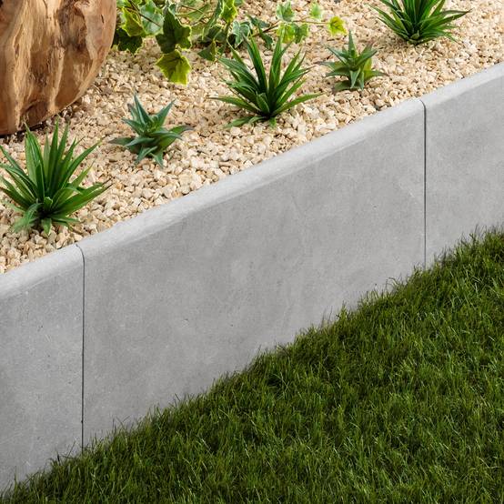 Bordure de jardin Pierre de l'Atlas Gris 61x33x3 cm (à l'unité) - RO'MA NATURE - Image 1