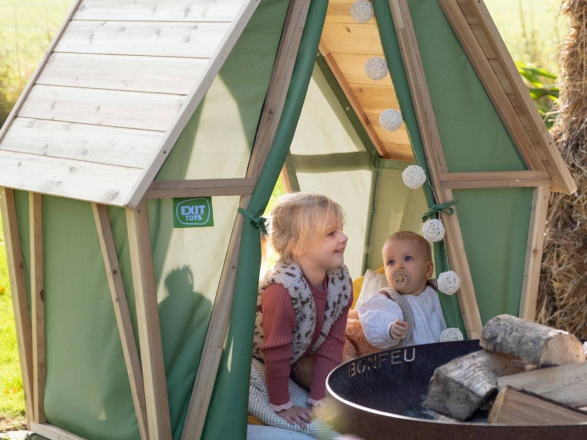 Exit Toys - Maisonnette en bois pour enfants Yuki 100 - Exit Toys - Image 3