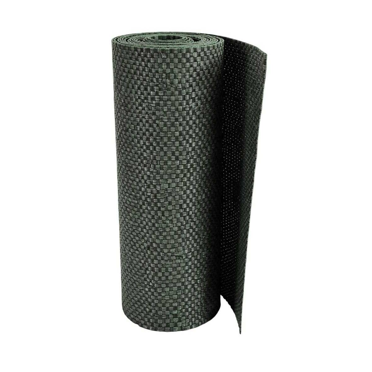 Rattan Art - Brise-vue en résine tressée pour balcon et clôture coloris vert 1 x 3 m - Imagen 1