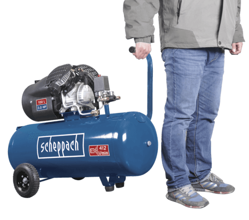 Scheppach - Compresseur HC100DC SCHEPPACH - 230V 50Hz 2200W 100L - 5906120901 - Imagen 4