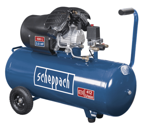 Scheppach - Compresseur HC100DC SCHEPPACH - 230V 50Hz 2200W 100L - 5906120901 - Imagen 2