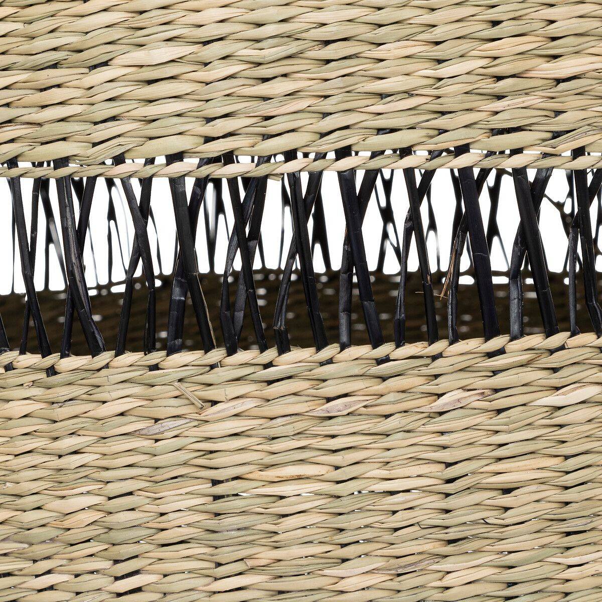 Lot de 2 paniers avec couvercle Jayla naturel - Imagen 4