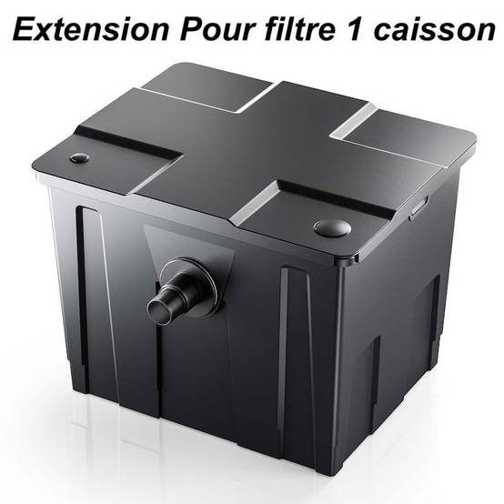 Le Poisson Qui Jardine - Extension Filtre Biologique Bassin - Cuve de Filtration Supplémentaire - OPTION
