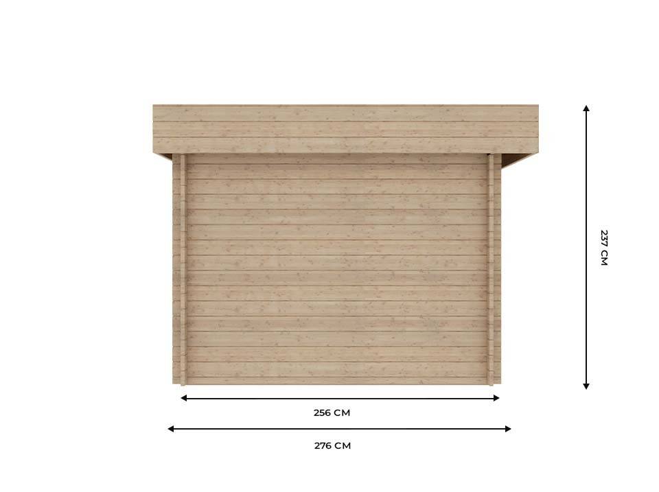 Direct Abris - Abri de Jardin WELLAND 10m2 - 426 x 304 cm - Epaisseur des murs : 28mm - Epicea - Cabane de Jardin Bois - Stockage - Imagen 4