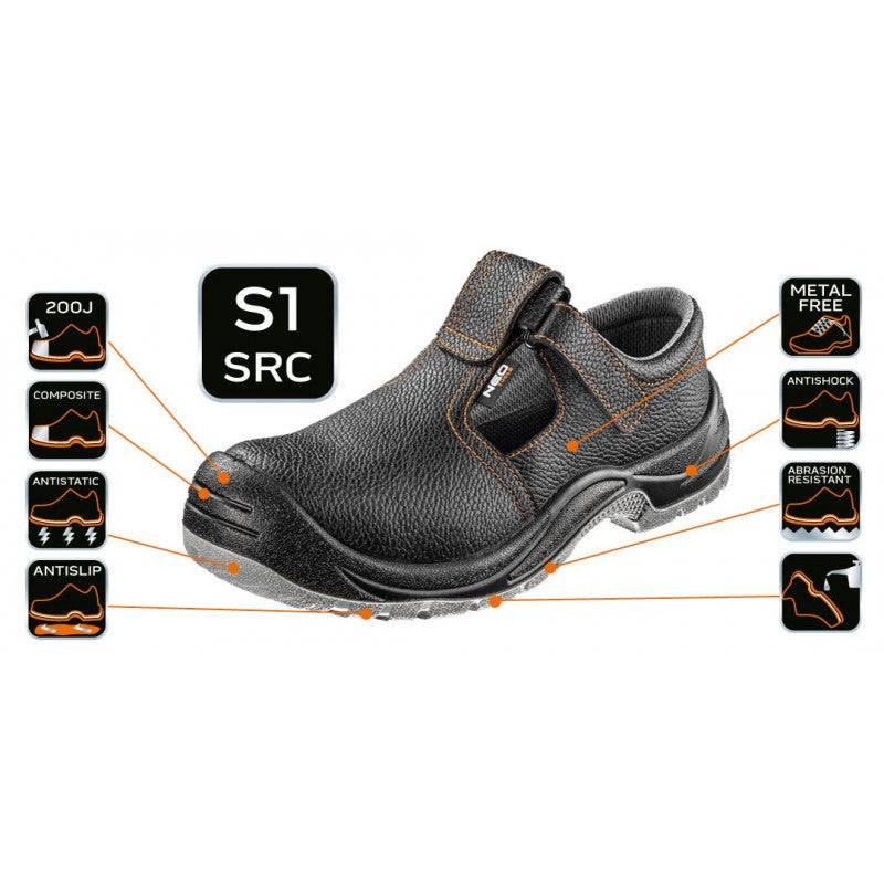 Neo Tools - Sandales de travail en cuir NEO TOOLS 82-070 S1 SRC - taille 41 - NEO TOOLS EPI - Imagen 2