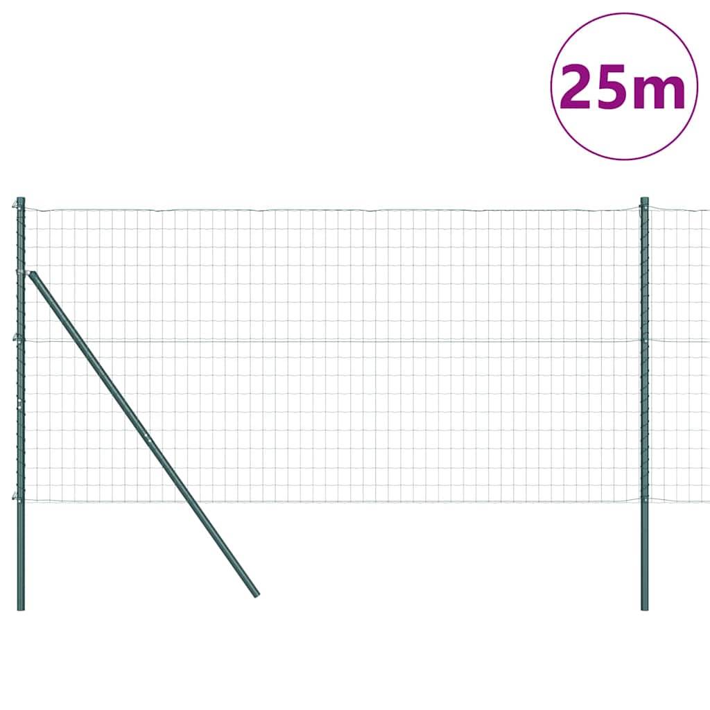 PANGIVO - Clôture acier PVC verte 1,2 x 25 m, Poids :37.95kg - PANGIVO - Image 3