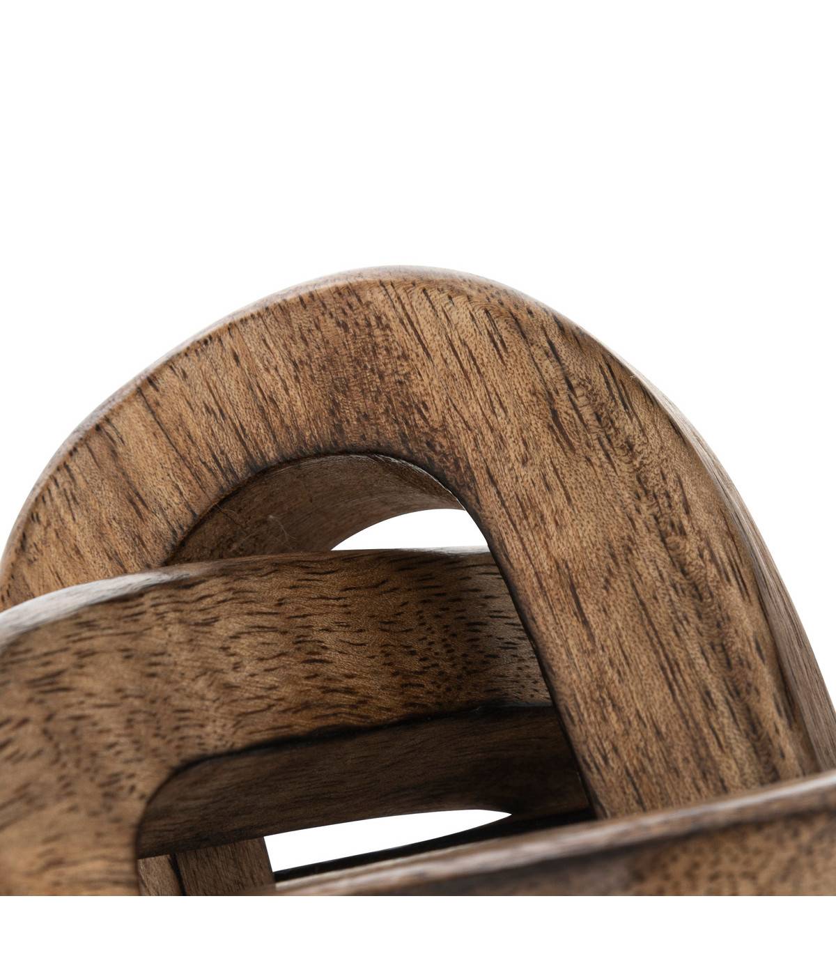Objet déco Nœud en Bois de Manguier D 11 cm - Imagen 2