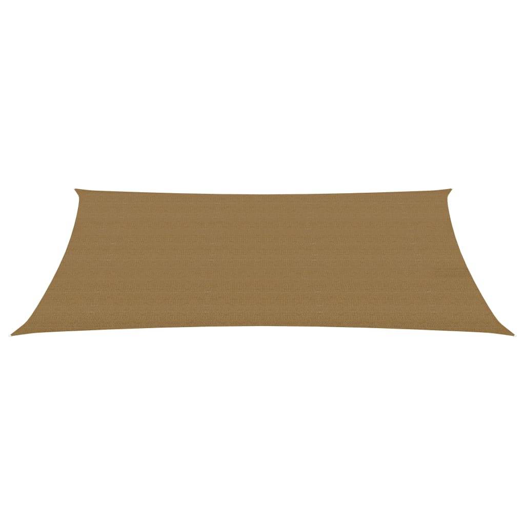 Helloshop26 - Voile toile d'ombrage parasol 160 g/m² taupe 2 x 4 m PEHD - Imagen 2