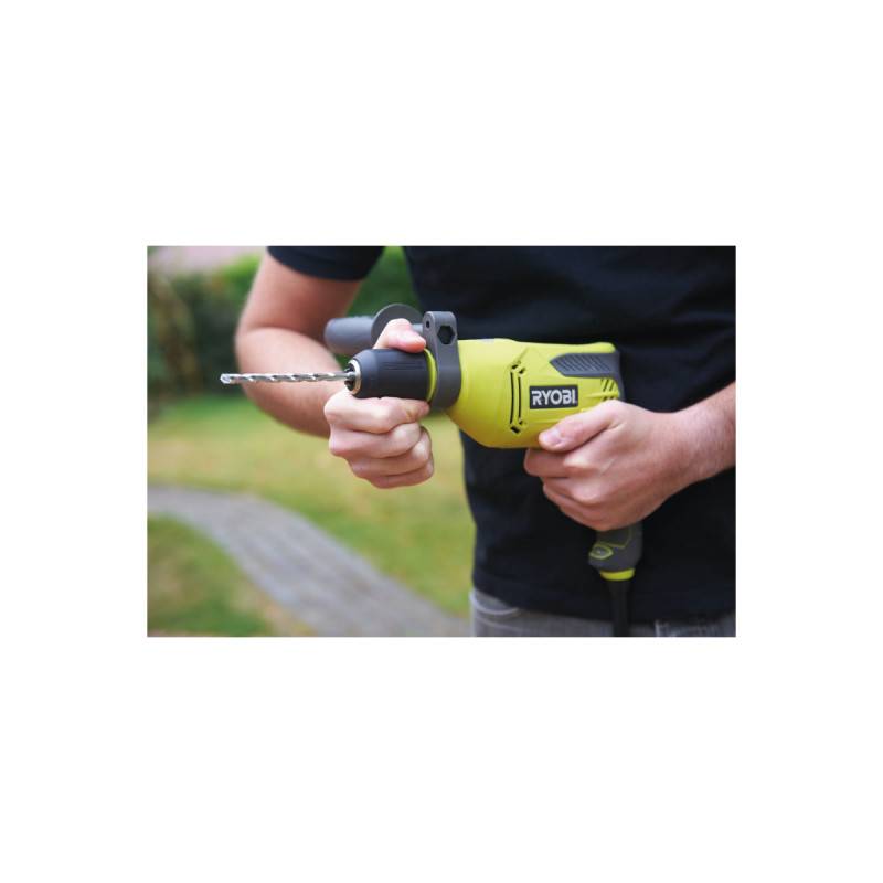 Ryobi - Pack RYOBI - Perceuse à percussion - RPD800-K - 800W - Coffret antichocs empilable RAK38SDD 38 accessoires de perçage-vissage - porte embouts - Image 7