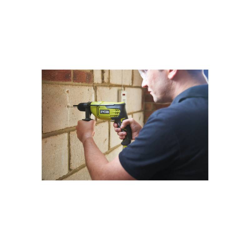 Ryobi - Pack RYOBI - Perceuse à percussion - RPD800-K - 800W - Coffret antichocs empilable RAK38SDD 38 accessoires de perçage-vissage - porte embouts - Image 2