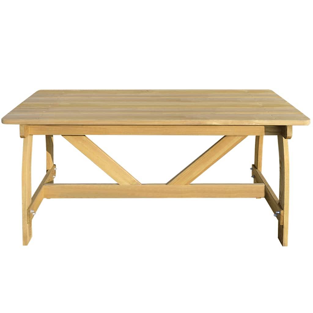 Vidaxl - Table de jardin 150x74x75 cm Bois de pin imprégné vidaXL 41962 - Imagen 2