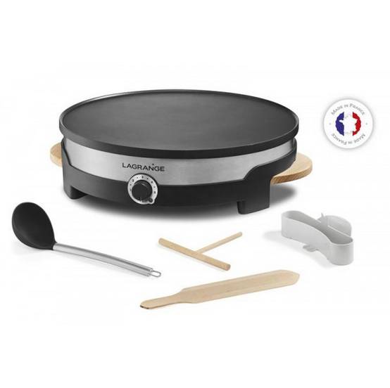 Crêpière fonte 35cm 1500w noir 109011 Lagrange - Image 2