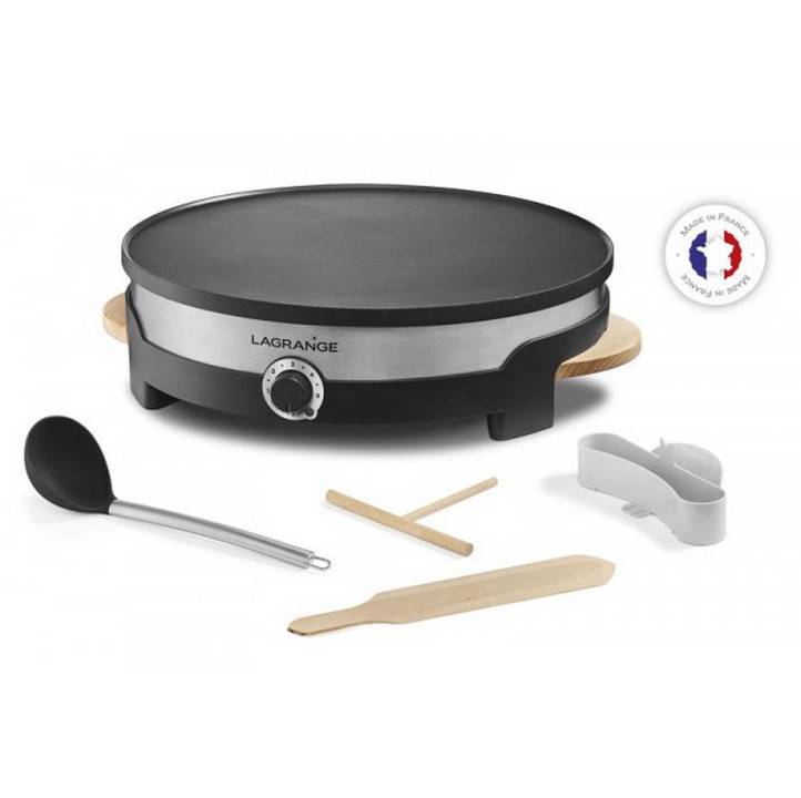 Crêpière fonte 35cm 1500w noir 109011 Lagrange - Image 2