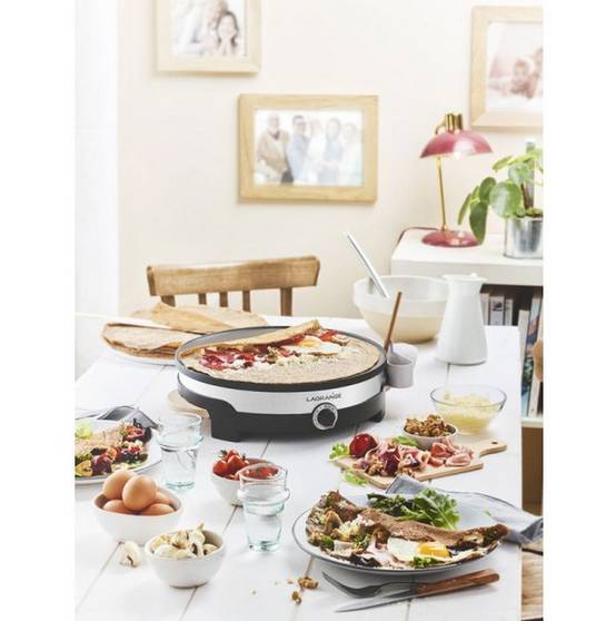 Crêpière fonte 35cm 1500w noir 109011 Lagrange - Image 3