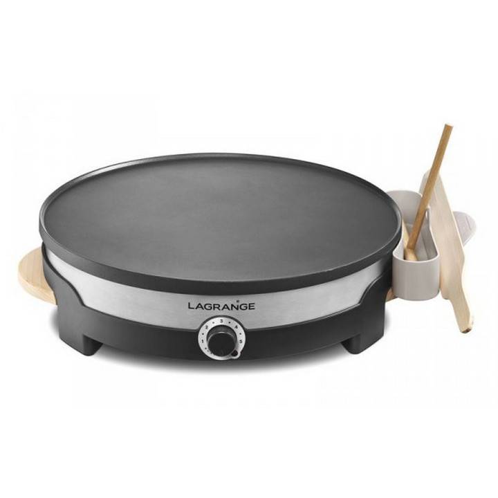 Crêpière fonte 35cm 1500w noir 109011 Lagrange - Image 1