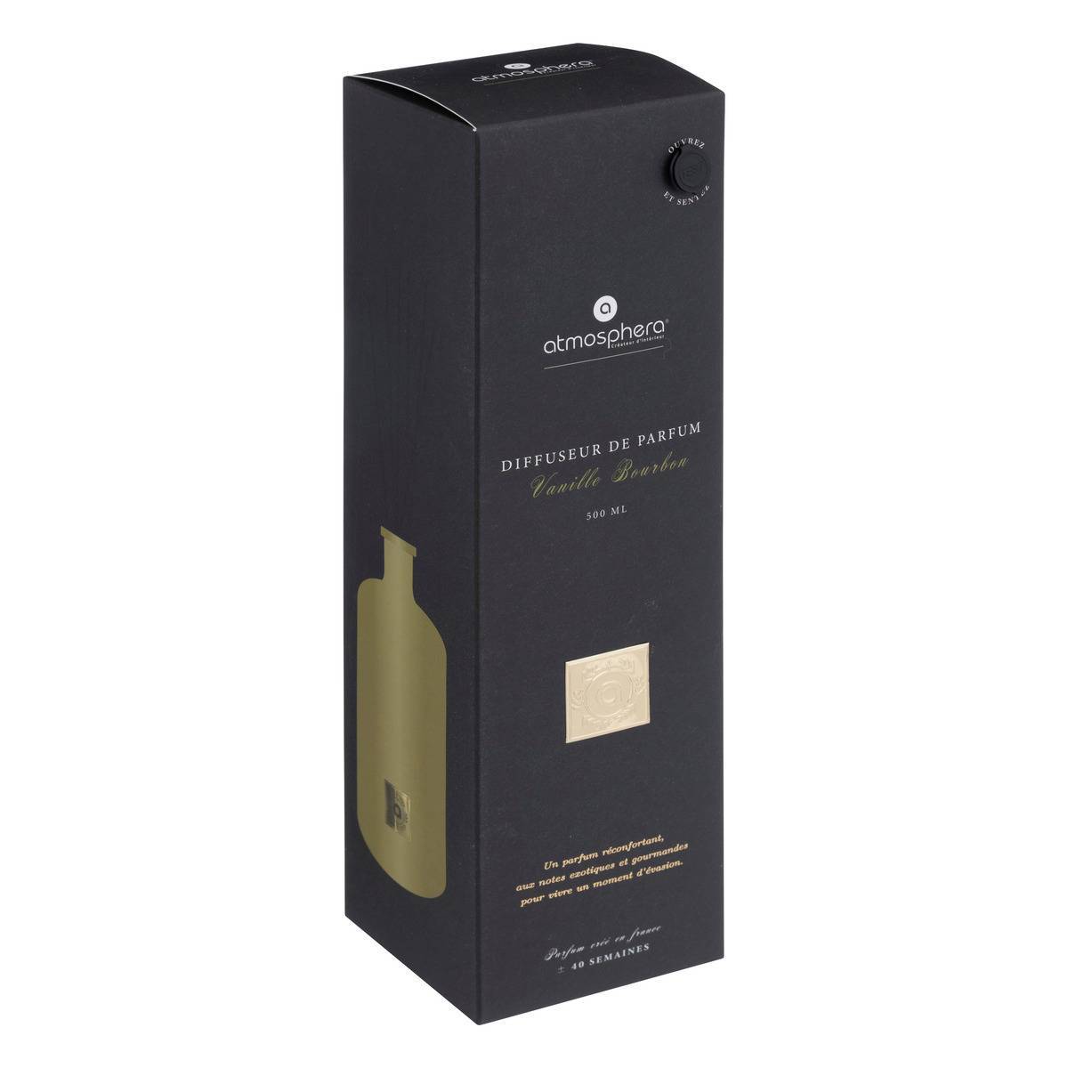 Atmosphera - Diffuseur de parfum "Enzo" vanille 500 ml - Atmosphera Créateur d'intérieur - Imagen 2