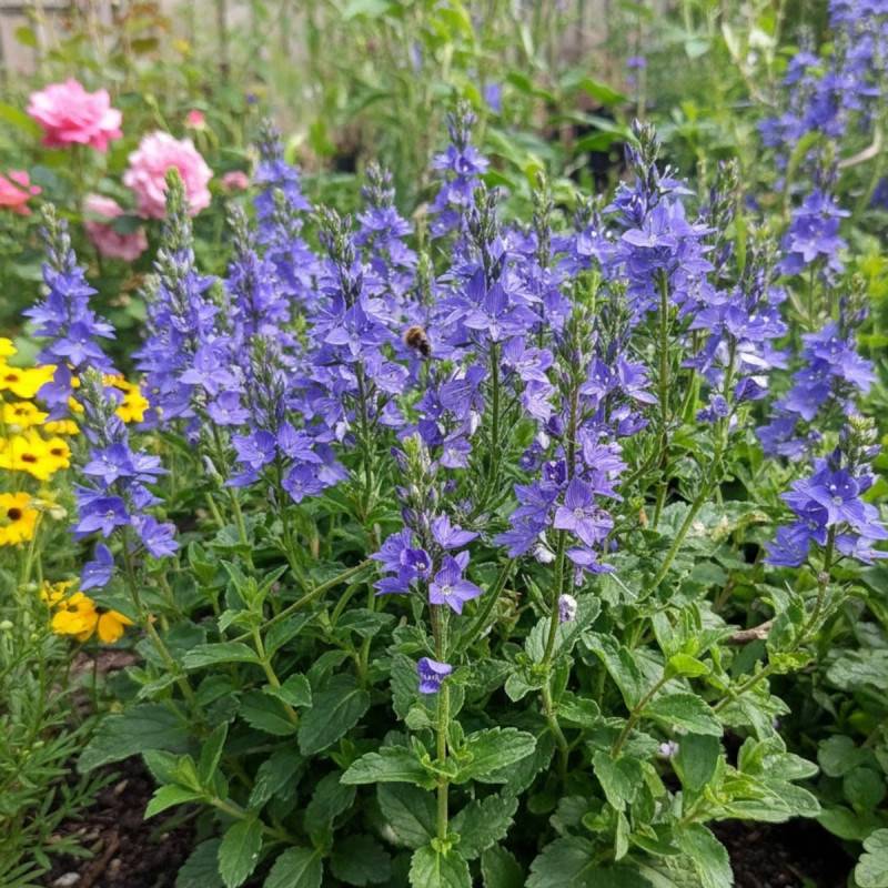 Véronique d'Autriche Royal Blue à fleurs Bleue/ - feuillage Persistant - Godet - 5/20 cm - Imagen 1