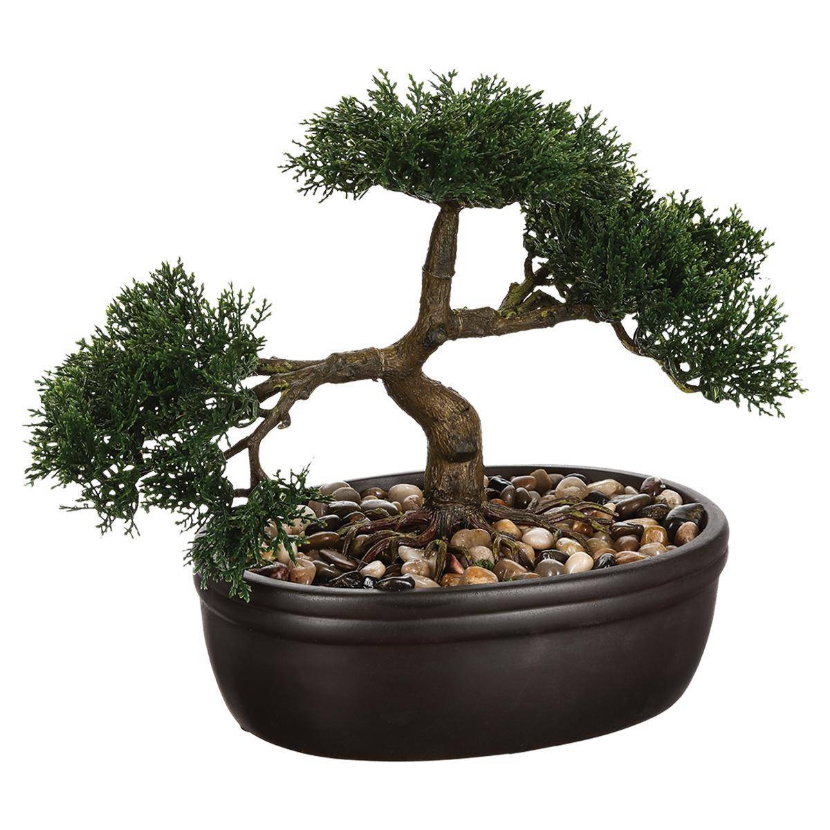 Atmosphera - Bonsaï artificiel pot céramique H23cm - Atmosphera Créateur d'intérieur - Image 1