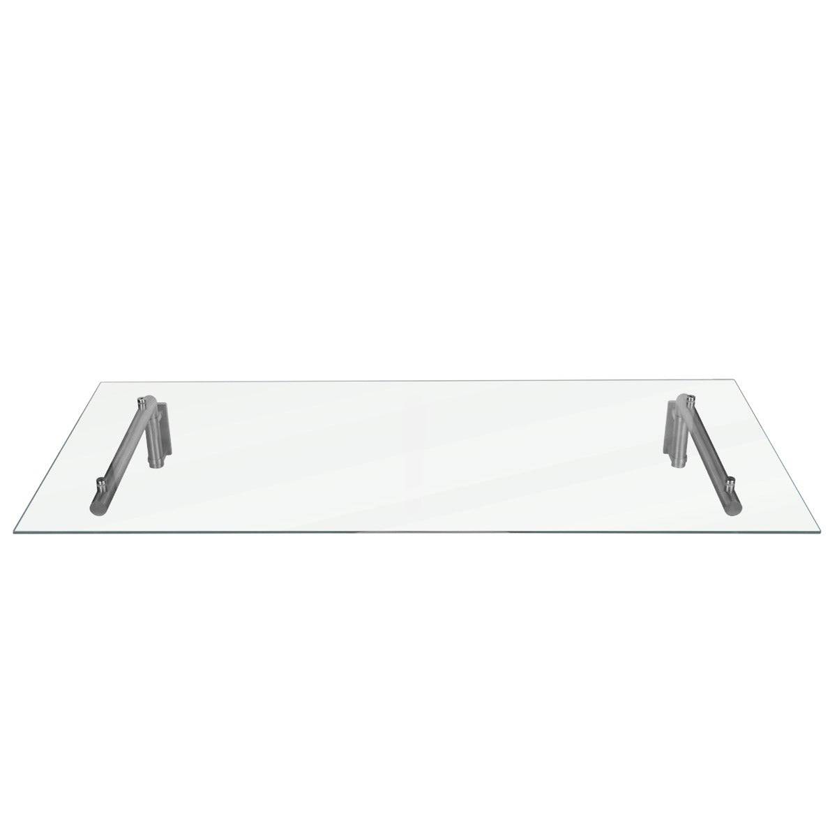 Monstershop - Auvent Porte d'Entrée en Verre 144cm x 80cm MonsterShop - Image 3
