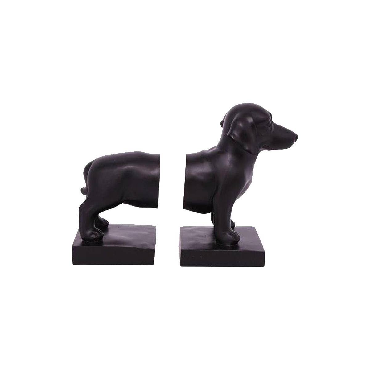 Sil - Serre-livre en résine chien