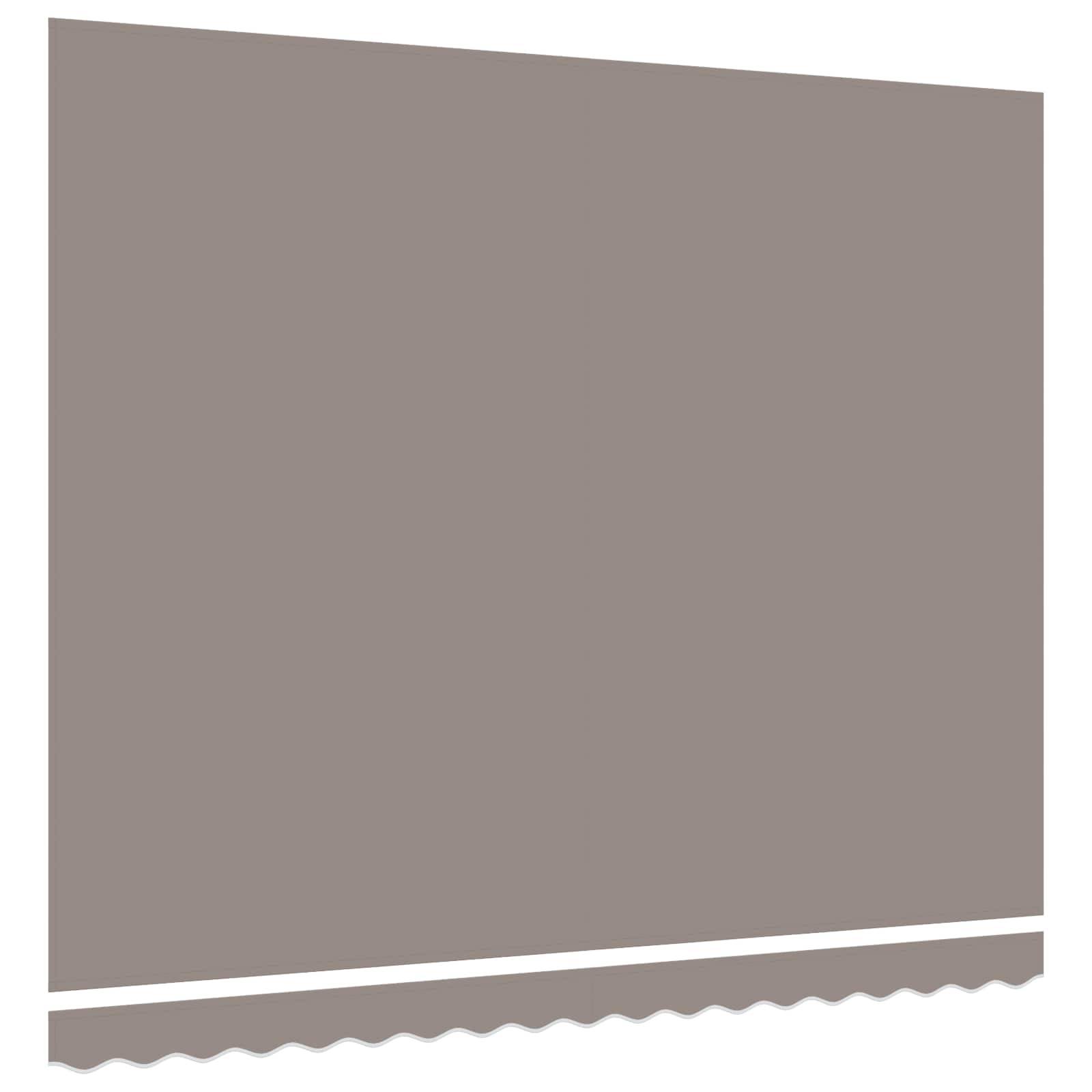 Vidaxl - Toile de rechange pour store banne 4,5x3 m Gris clair Polyester vidaXL 42000590 - Image 4