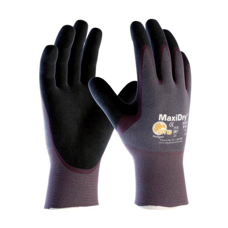 Gants de travail MaxiDry Oil ATG 56-424 - taille T10 - ATG