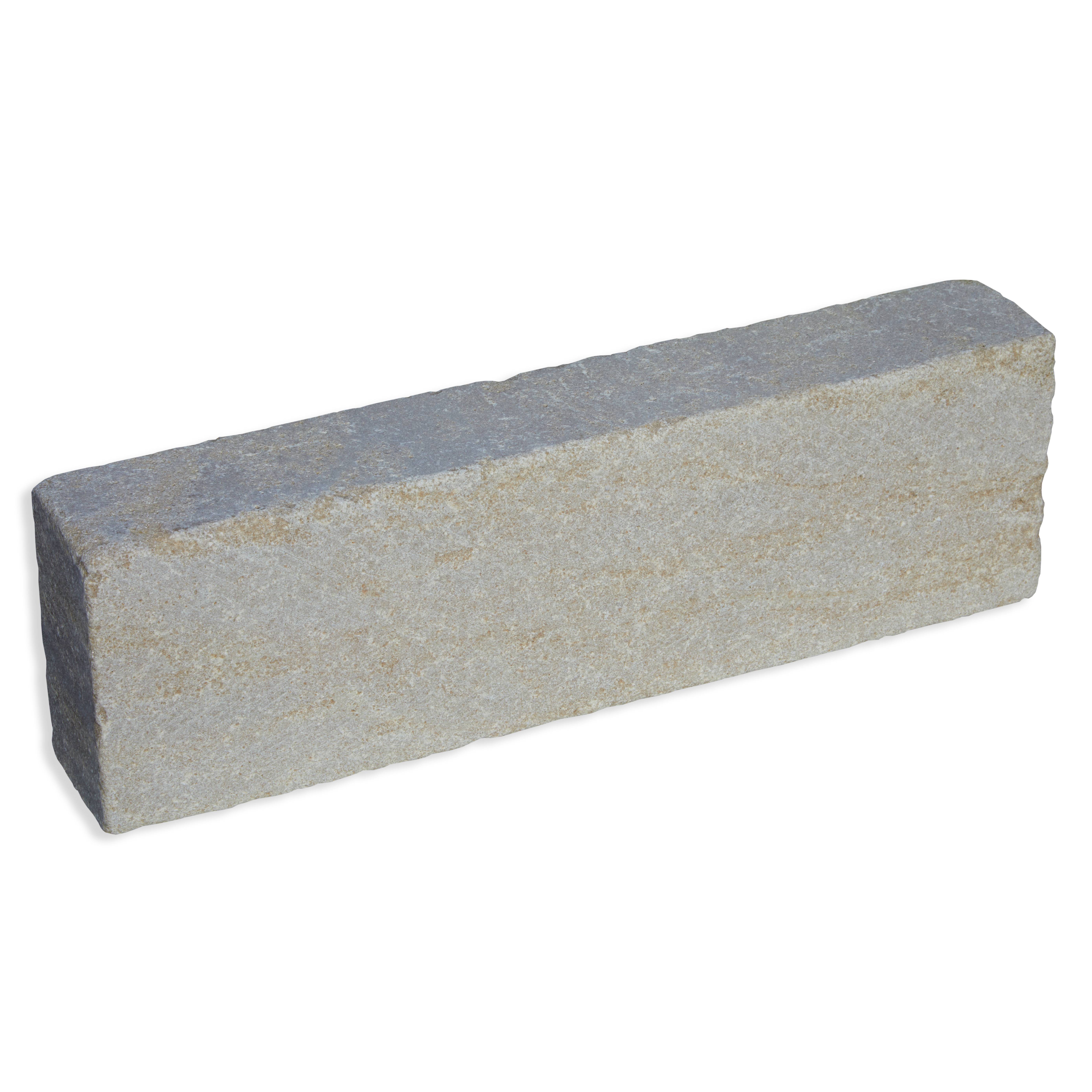 Bordure de jardin Pierre de l'Atlas Beige 50x15x8 cm (lot de 15 bordures soit 7,5 mètres) - RO'MA NATURE - Image 2