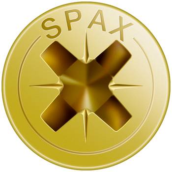 Vis SPAX YELLOX Pozidrive - Ø4 x 60 mm - Tête fraisée - Filetage Total Boite de 500 - 1081020400605 - Imagen 3