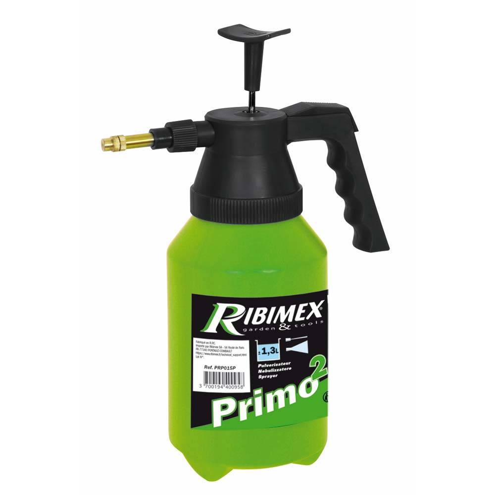 Ribimex - Pulvérisateur brumisateur à pression préalable Primo 2 1,30 Litres