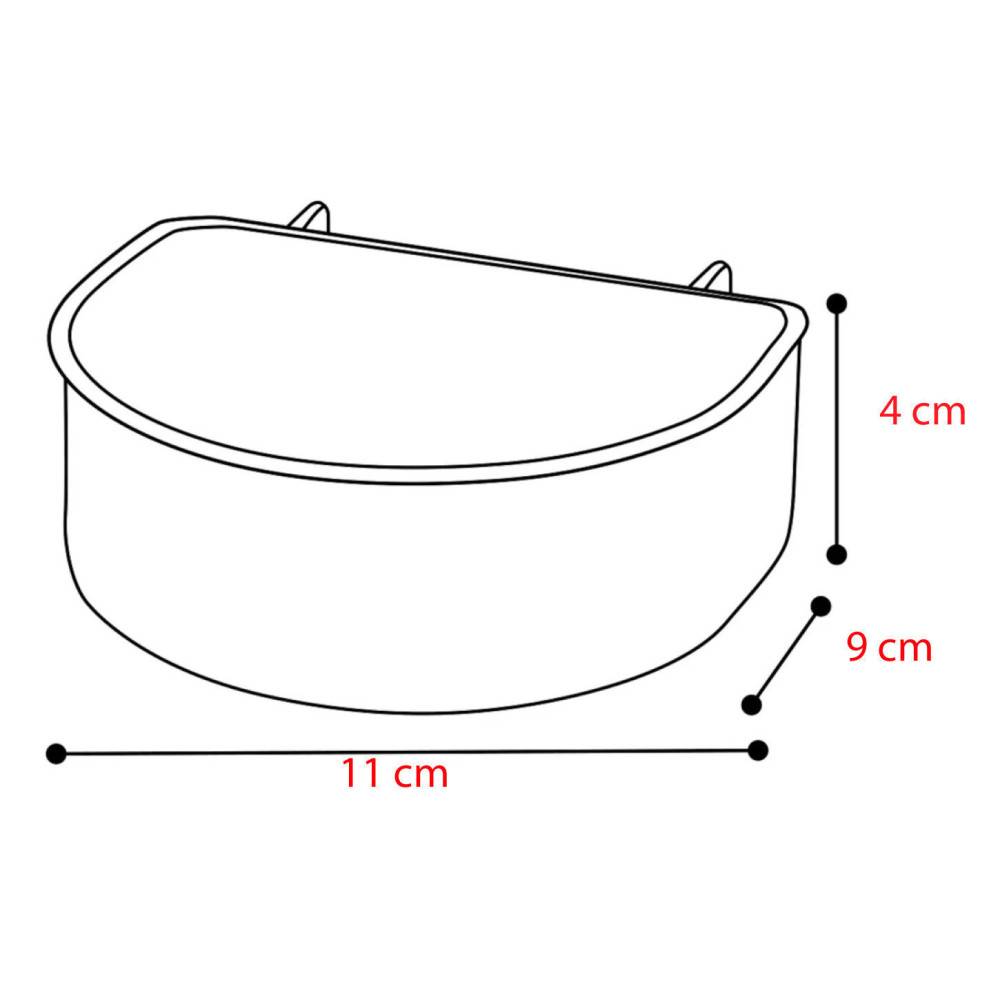 lot de 2 gamelle 300 ml NOMAD, pour cage de transport NOMAD chien - Imagen 3