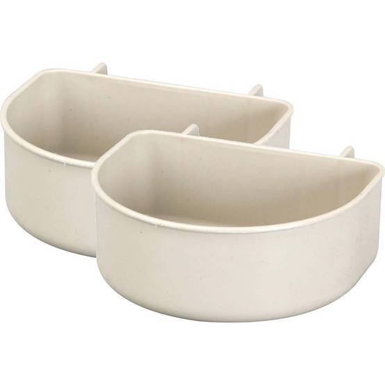 lot de 2 gamelle 300 ml NOMAD, pour cage de transport NOMAD chien - Image 1