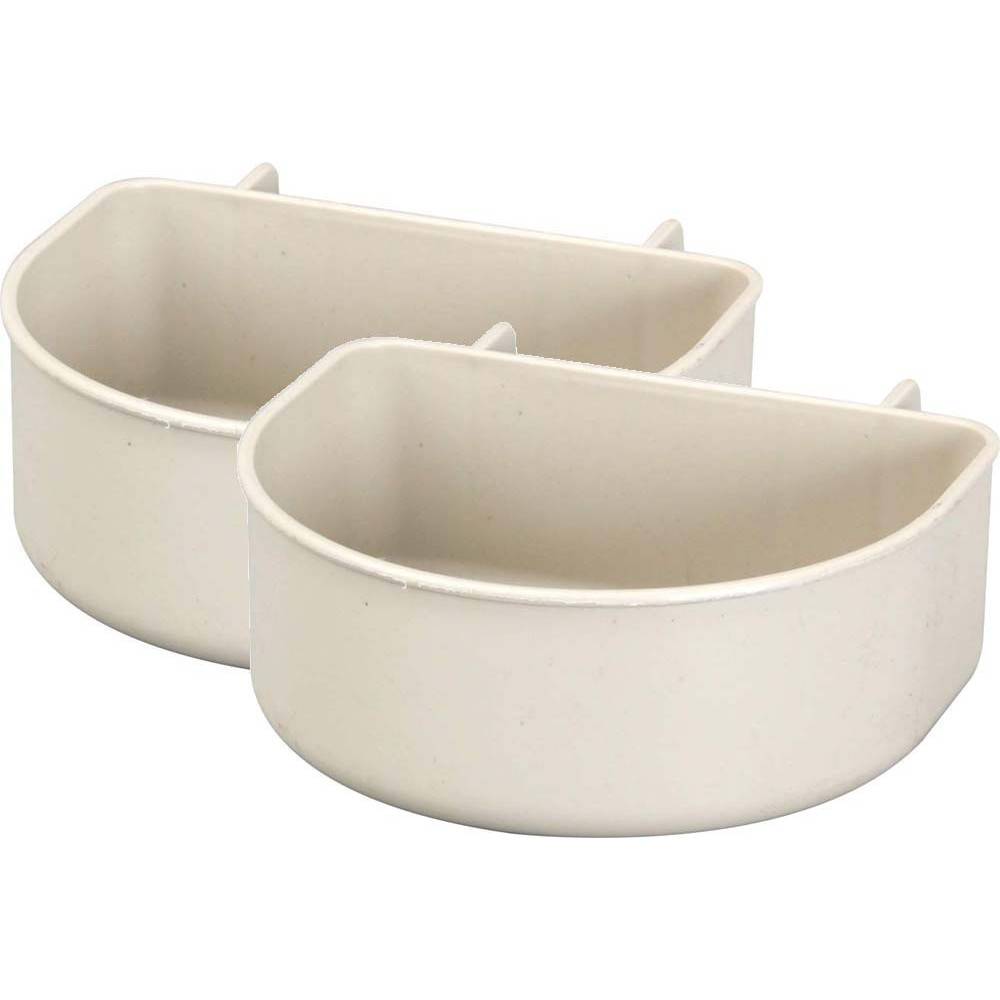 lot de 2 gamelle 300 ml NOMAD, pour cage de transport NOMAD chien - Imagen 1