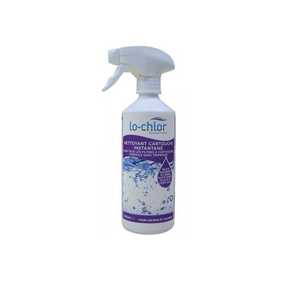 lot de 2 Nettoyants de filtre cartouche instantané pour piscine et spa - 500 ml - Image 2