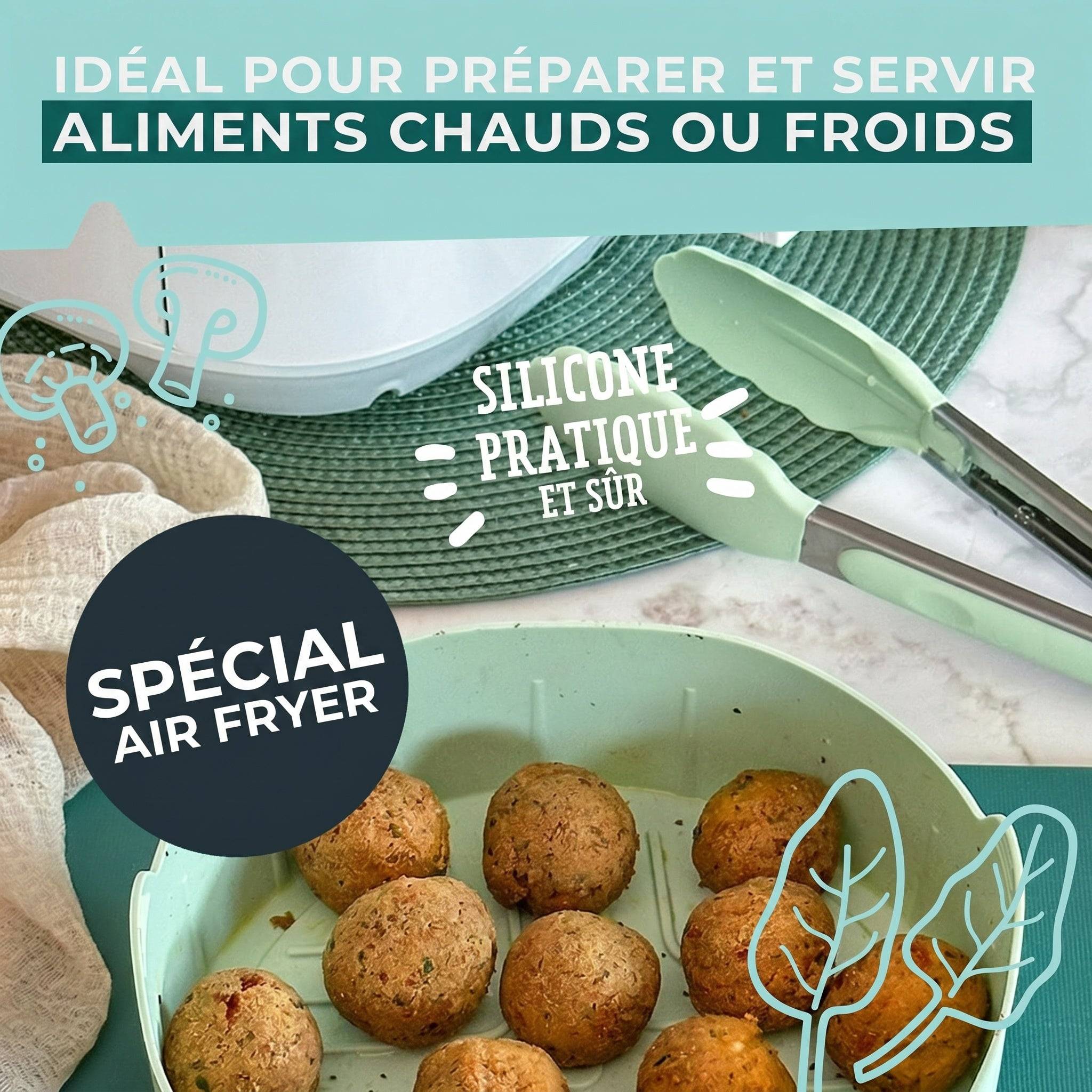 Pince de cuisine alimentaire Fackelmann OCEAN - Image 5