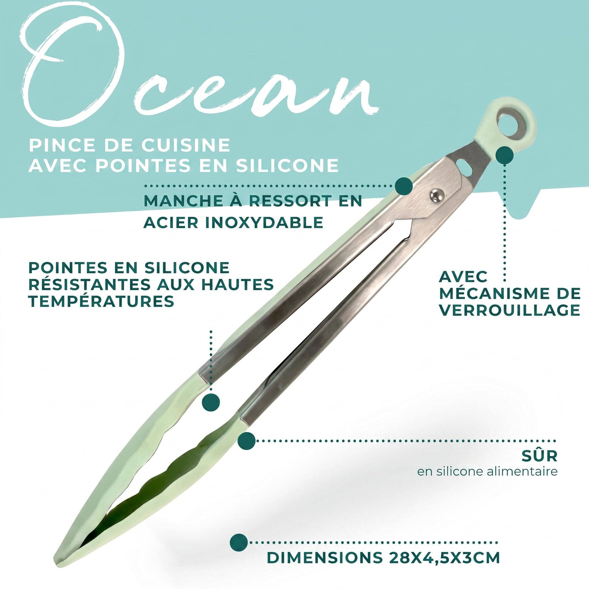 Pince de cuisine alimentaire Fackelmann OCEAN - Image 2