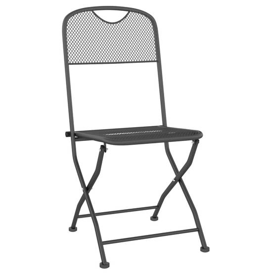 Lot de 4 Chaise bois composite Camille Anthracite 54 X 40 X 86 cm - P87209A - Image 3