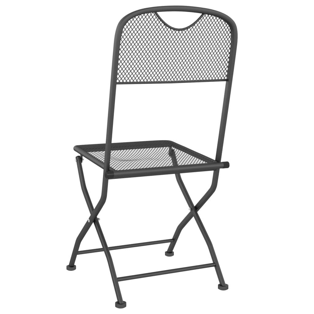 Lot de 4 Chaise bois composite  Camille Anthracite 54 X 40 X 86 cm  - P87209A - Image 6