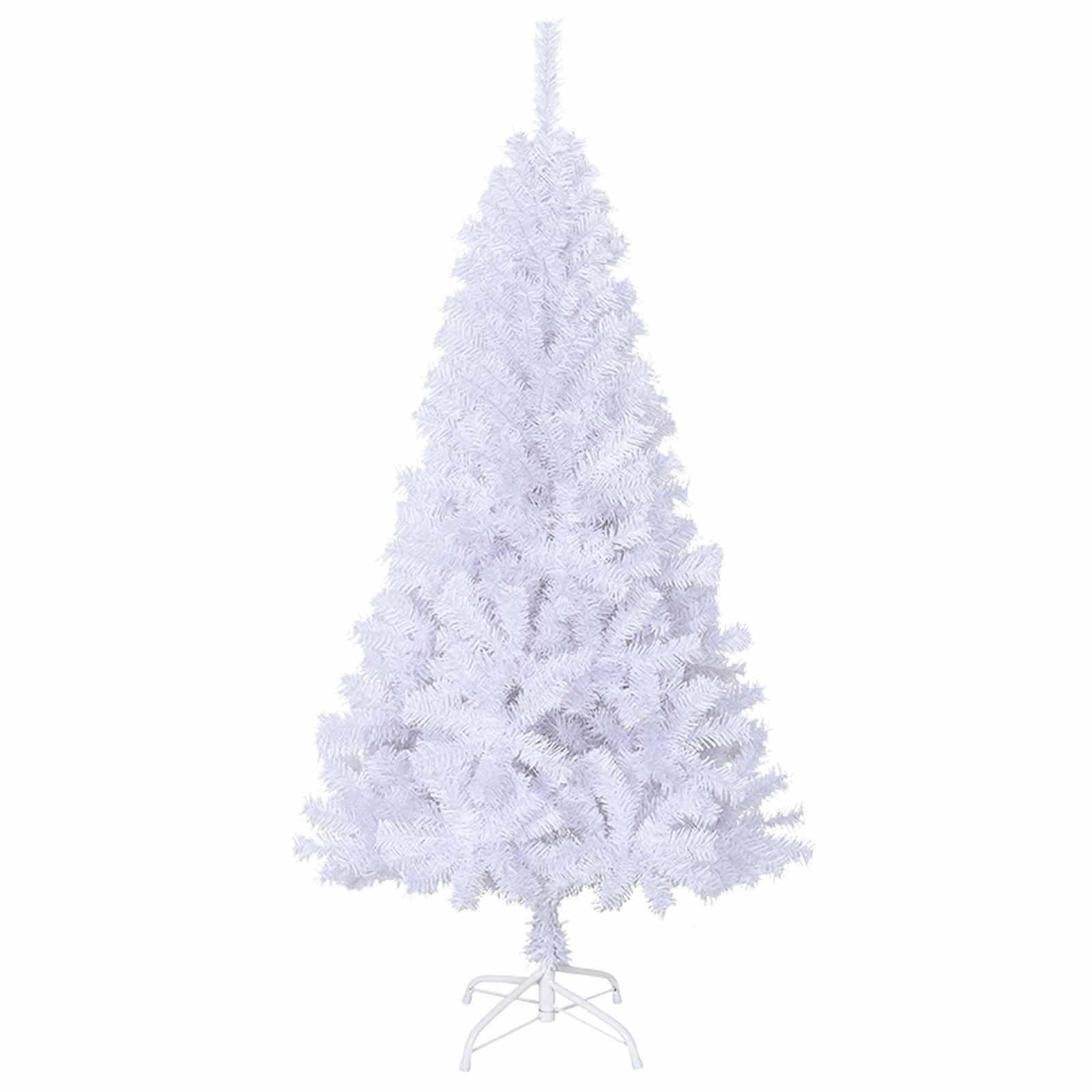Vidaxl - Sapin de Noël artificiel avec 150 LED Blanc 150 cm PVC et Acier vidaXL 3426766 - Image 7