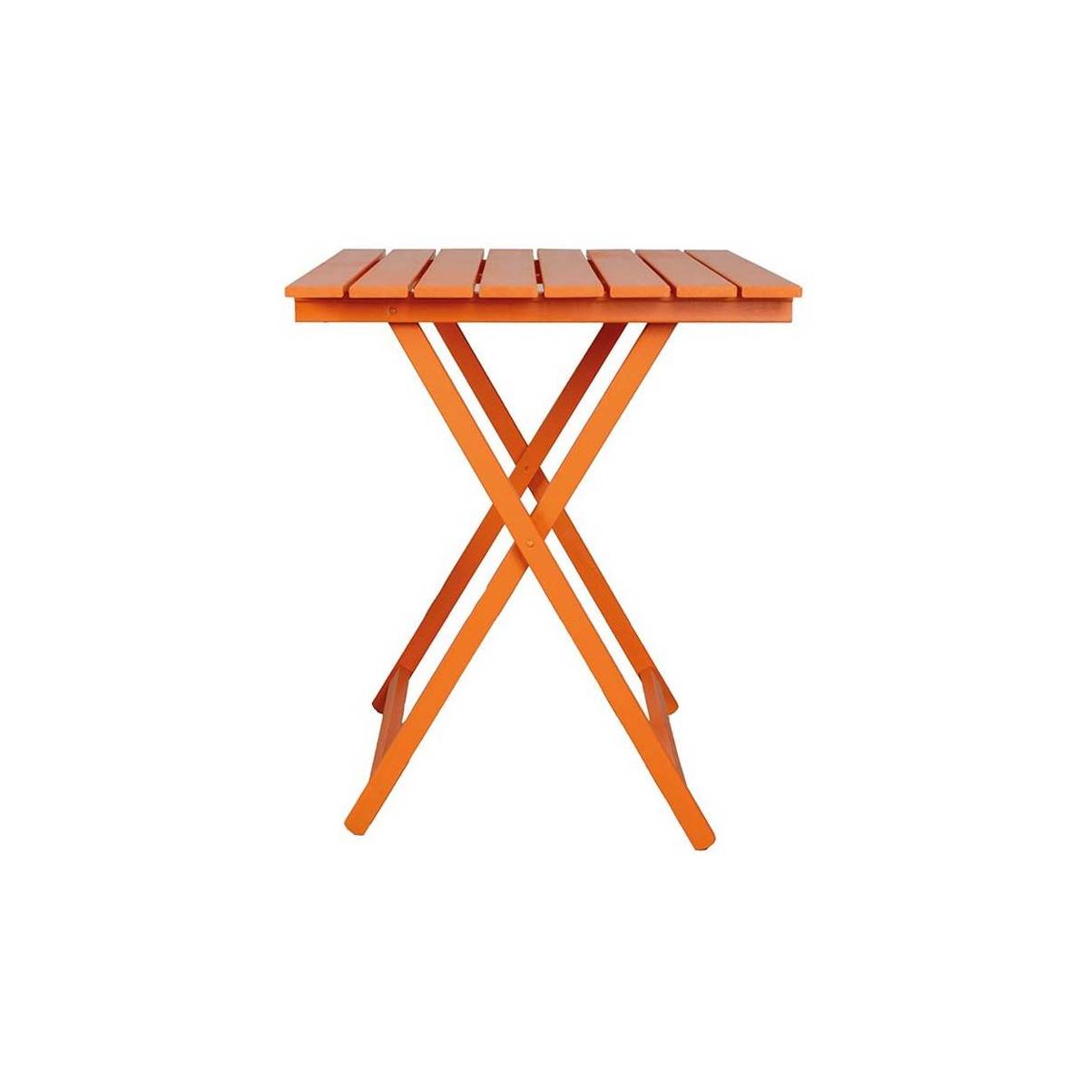 Italiadoc - Table pliante 60 x 80 cm en bois - Imagen 1