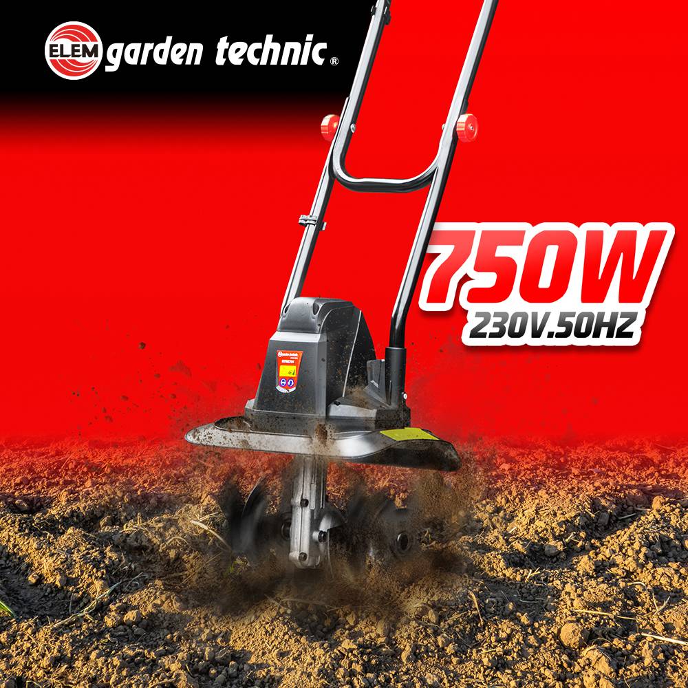 Elem Garden Technic - ELEM GARDEN Motobineuse électrique 750 W - Image 5