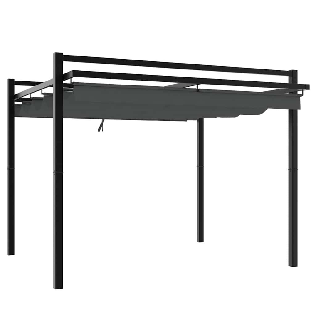 Prolenta Premium - Pergola aluminium anthracite  309,5 x 297 x 233 cm  - Prolenta premium p3274.2