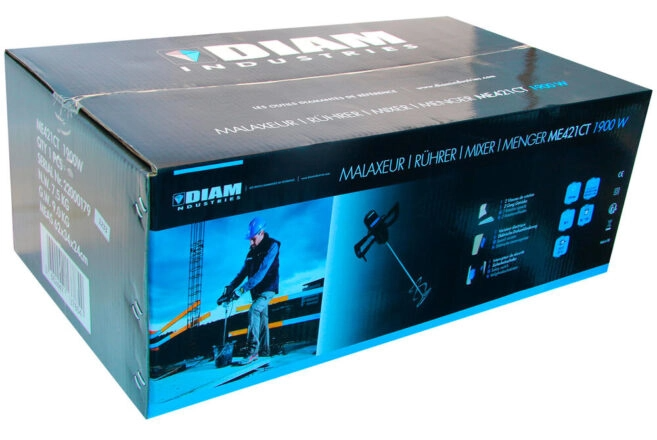 Malaxeur D.140 mm pour peinture colle béton DIAM - ME421CT - Imagen 3
