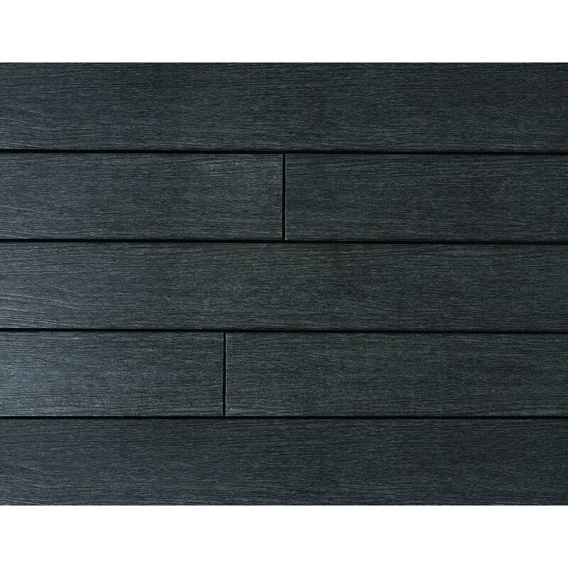 Lame de terrasse en composite alvéolaire coextrudé biface Supra - Coloris - Charbon / Acajou, Epaisseur - 23 mm, Largeur - 14,5 cm, Longueur - 360 cm - Image 5
