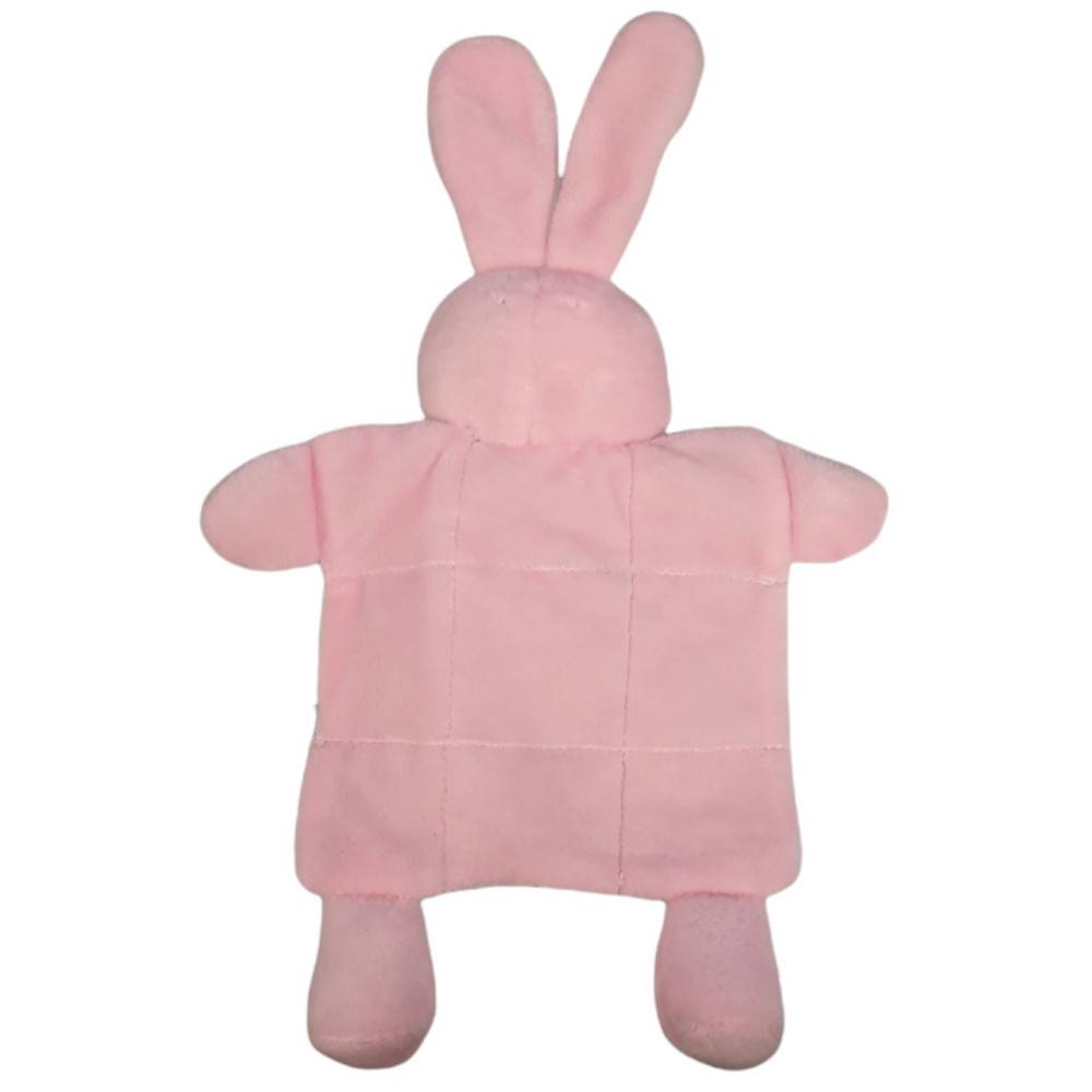 Animallparadise - animallparadise - jeux en peluche PUPPY XS Plaid rose  24 cm pour chiots - Imagen 4