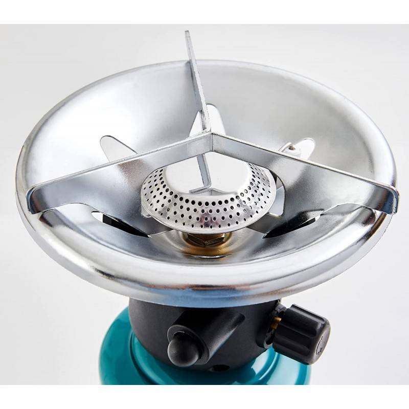 BB Loisir Réchaud à Gaz Camping à gaz portable avec grille supplémentaire Réservoir de gaz 190g - Image 5