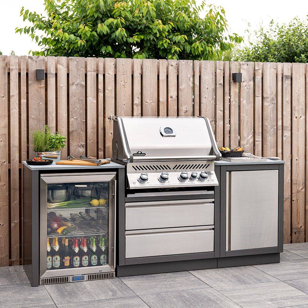 Napoleon - Barbecue à gaz encastrable Prestige PRO 500 - Inox - Imagen 2