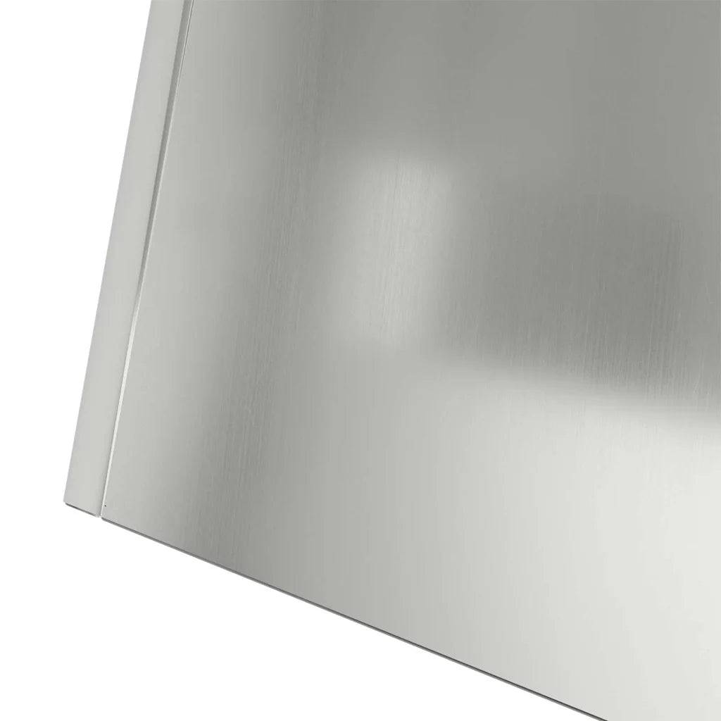 Helloshop26 - Lot de 2 jardinières à pilier design moderne extérieur 40 x 40 x 100 cm en matériaux durables argent - Image 5