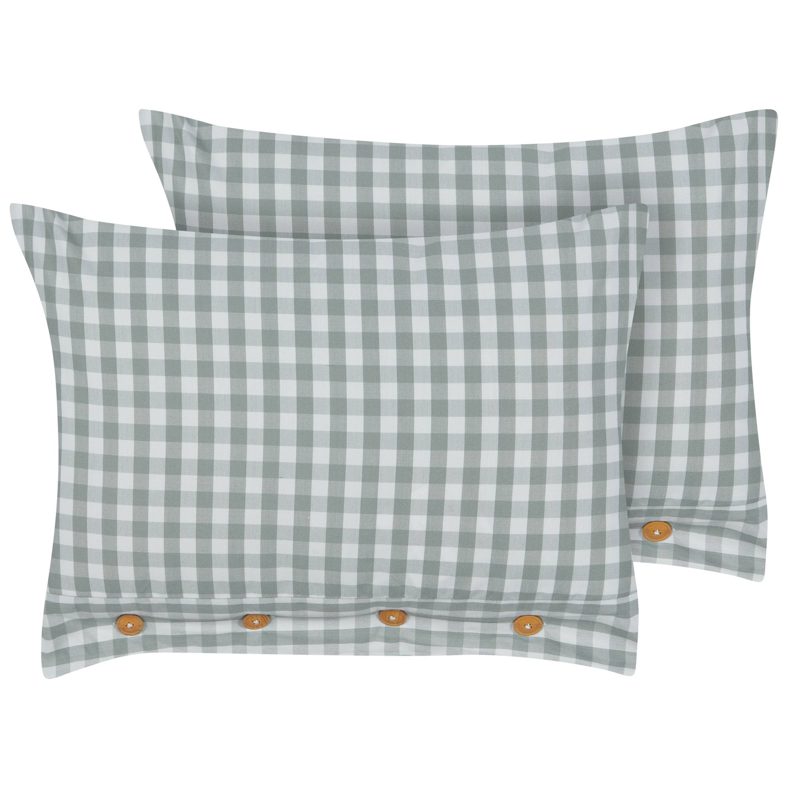 Coussin décoratif Polyester Vert menthe TALYA - Beliani - Imagen 1