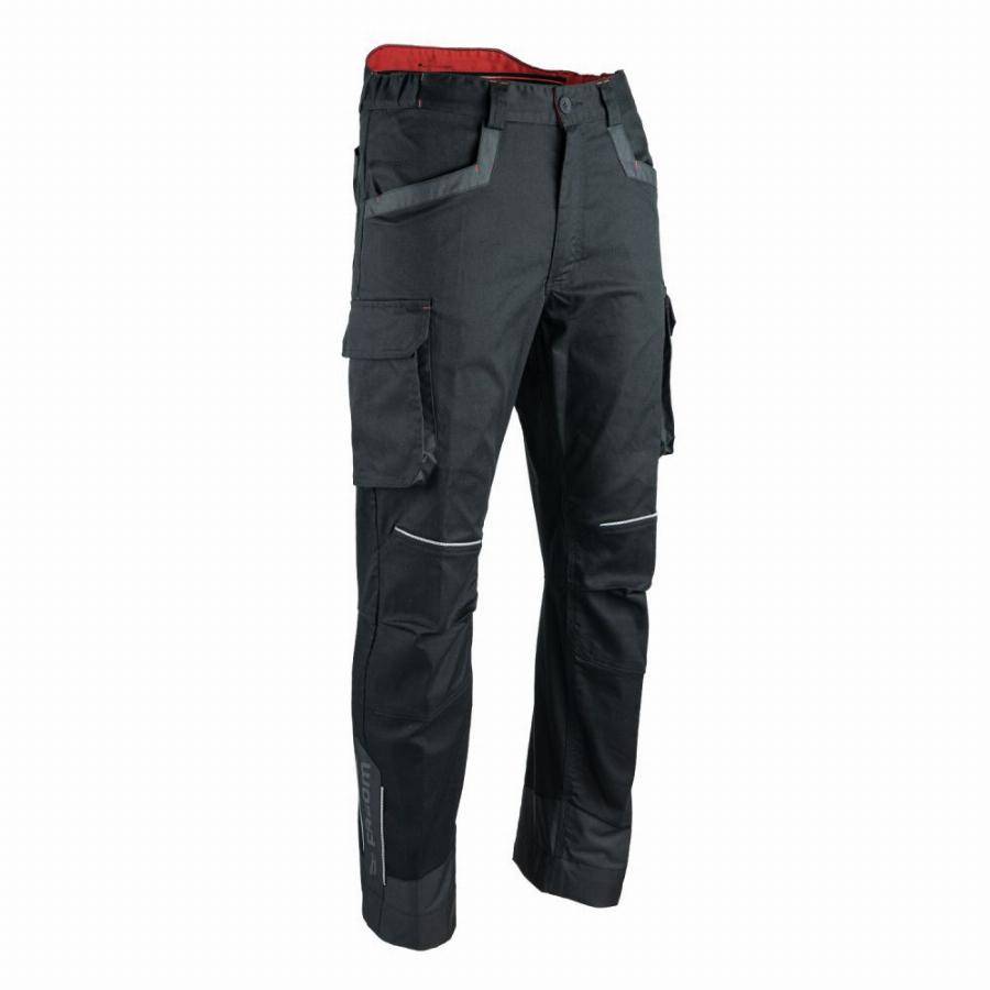 Facom - Pantalon stretch FACOM Runner Noir/Gris/Rouge Taille 54 - FXWW1001E-54 - Imagen 1